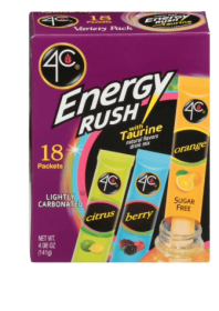 4C Energy Rush with Taurine Variety Pack Drink Mix