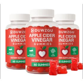 AppleVinegar Soft Candy (Option: 60 Tablets Per Bottle-3PCS)