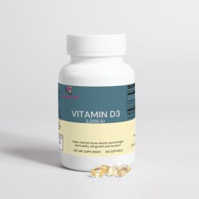 Vitamin D3 2000 IU For Women Bone Strength, Hormonal Balance, And Immune Support (Option: VITAMIN D3)