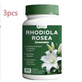 Rhodiola Rosea Capsules (Option: Picture color-3PCS)
